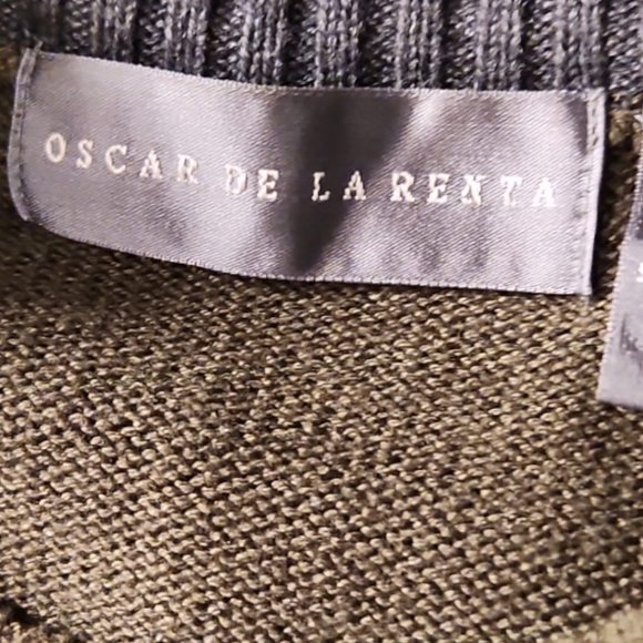 OSCAR DE LA RENTA  LUXURY MEN'S SWEATER  SIZE M - Picture 16 of 17